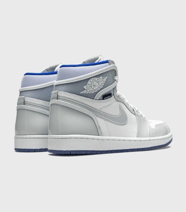 'Zoom White Racer Blue'
