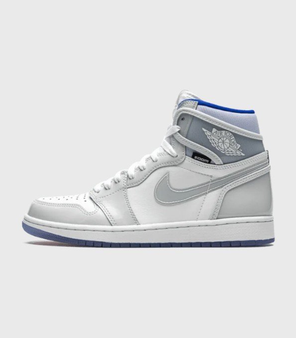 'Zoom White Racer Blue'