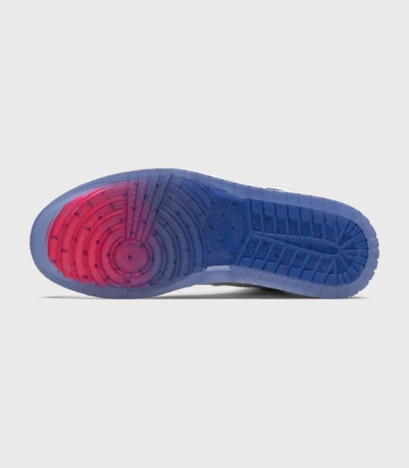 'Zoom White Racer Blue'