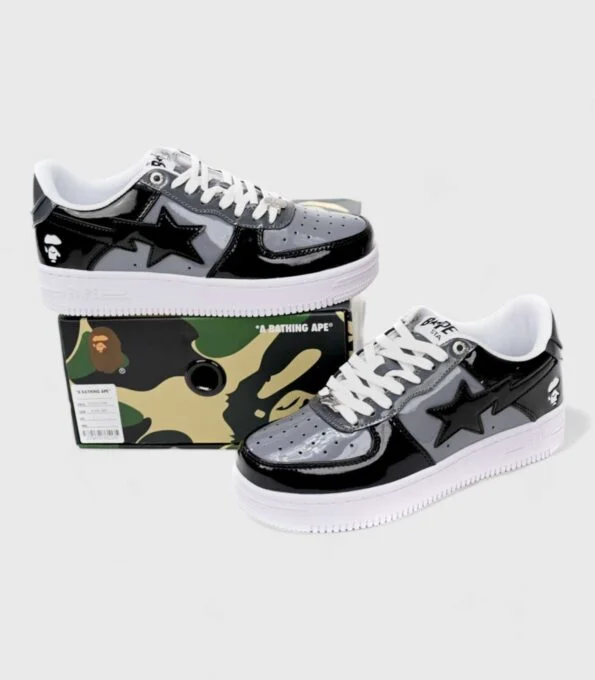 'Bape Sta Black Grey'