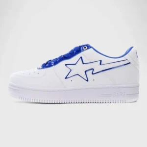 'Bape Sta Blue Border'