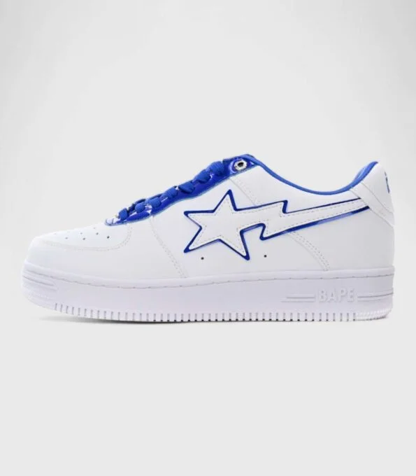 'Bape Sta Blue Border'