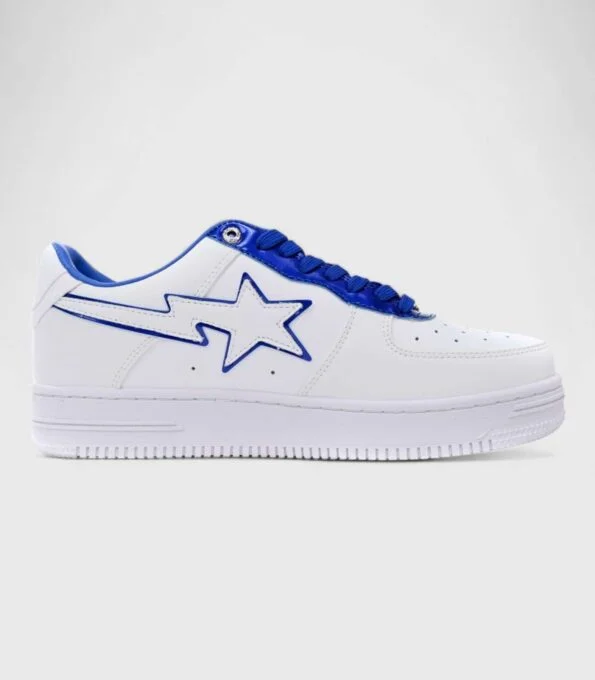 'Bape Sta Blue Border'