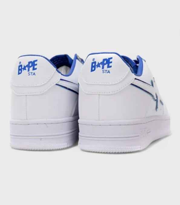 'Bape Sta Blue Border'