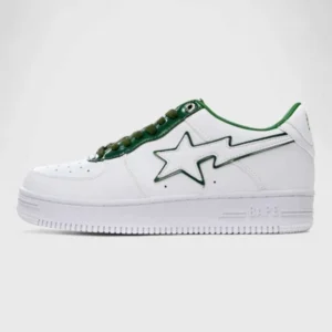 'Bape Sta Green Border'