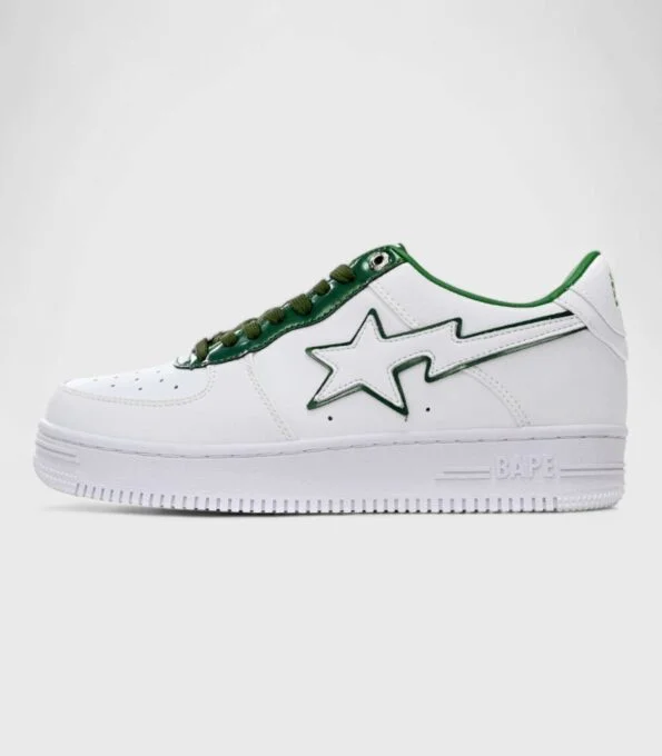 'Bape Sta Green Border'