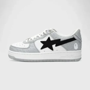 'Bape Sta Grey Embrossing'