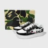 'Bape Sta Low Color Block Shark Black'