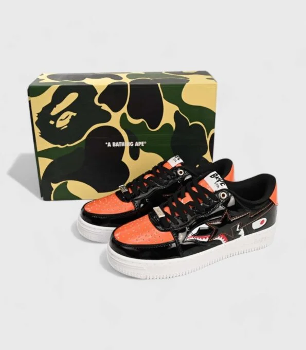 'Bape Sta Orange Shark'