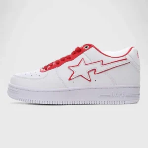 'Bape Sta Red Border'