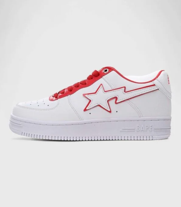 'Bape Sta Red Border'