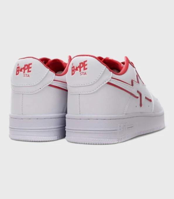 'Bape Sta Red Border'