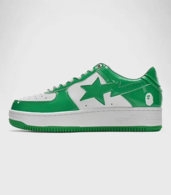'Bape Sta White Green'