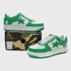 'Bape Sta White Green'