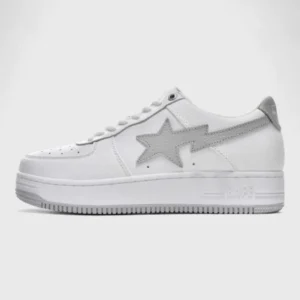 'Bape Sta White Grey'