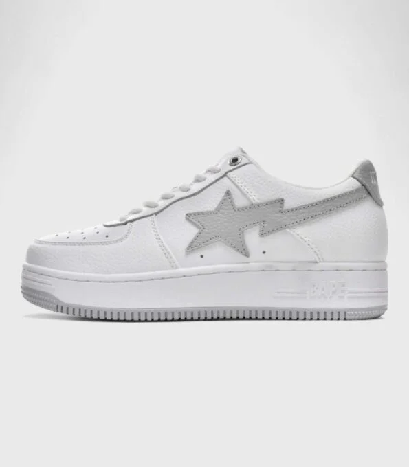 'Bape Sta White Grey'