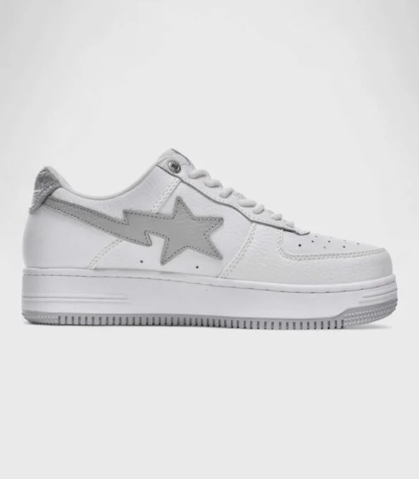 'Bape Sta White Grey'