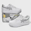 'Bape Sta White Grey'