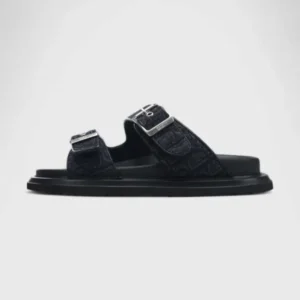 'Slipper Aqua Black'