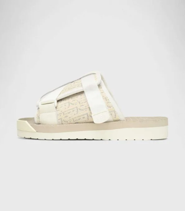 'Slipper Oblique All White'
