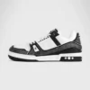 'Trainer Black White Swarovski'