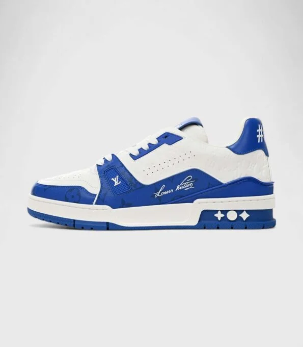 'Trainer Blue Pattern'