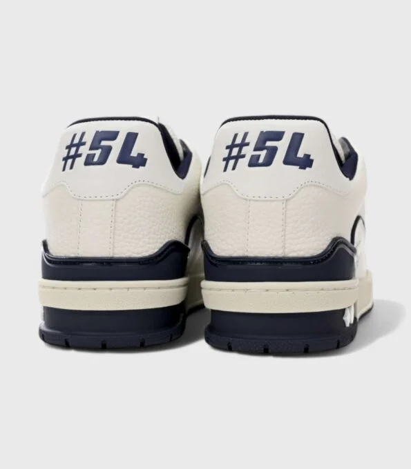'Trainer Dark Blue Pattern'
