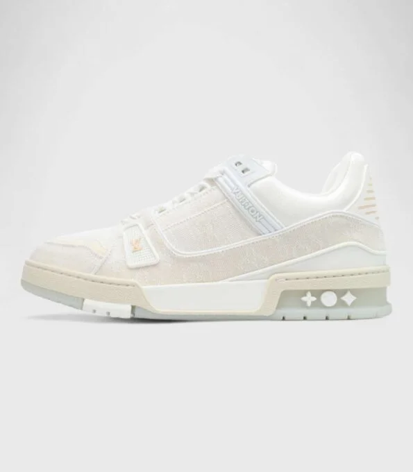 'Trainer Monogram Cream'