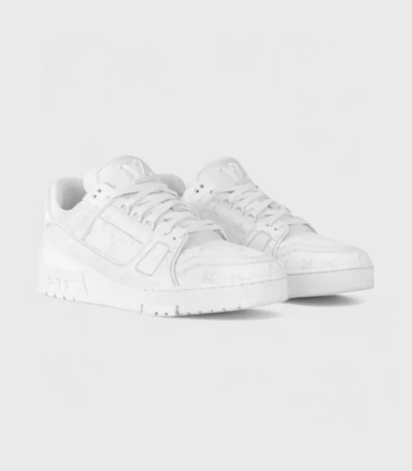 'Trainer Monogram White'