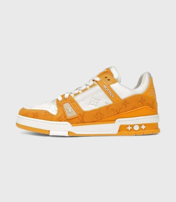 'Trainer Monogram Yellow Denim'