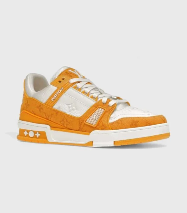 'Trainer Monogram Yellow Denim'