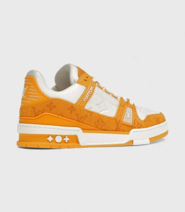'Trainer Monogram Yellow Denim'