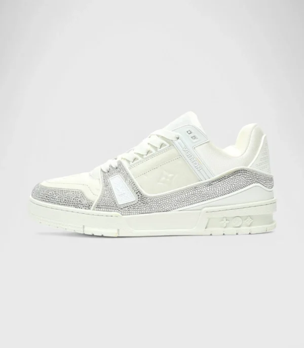 'Trainer Swarovski White'