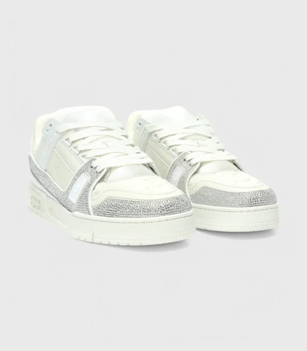 'Trainer Swarovski White'