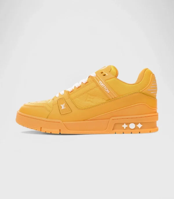 'Trainer Yellow Embossing'