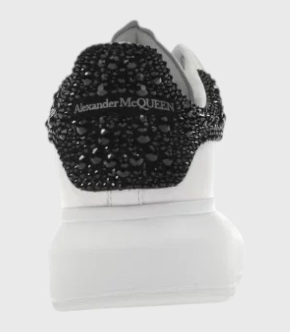 'Oversized Black White Crystal'
