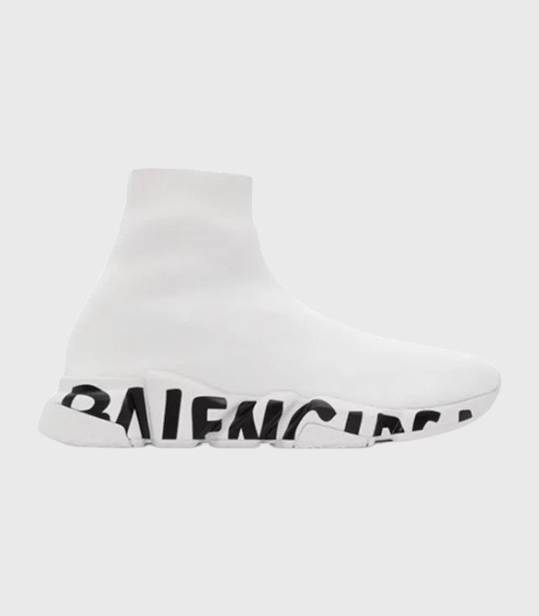 'Speed Trainer Graffiti White And Black'