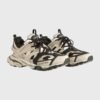 'Track Lace Up Beige And Black'