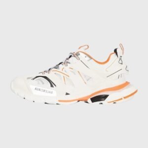 'Track Low Top White Orange'