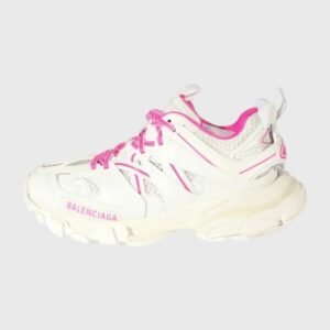 'Track White Fluo Pink'