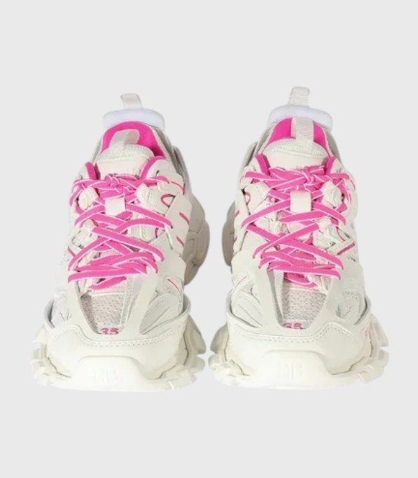 'Track White Fluo Pink'