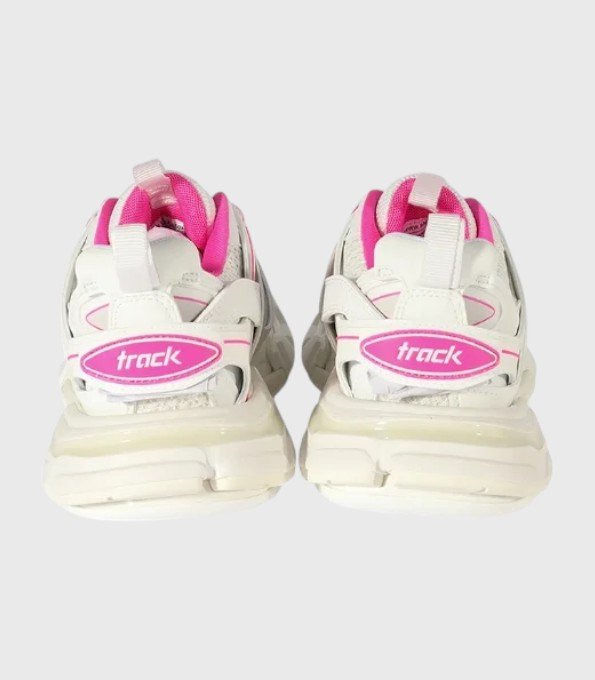 'Track White Fluo Pink'