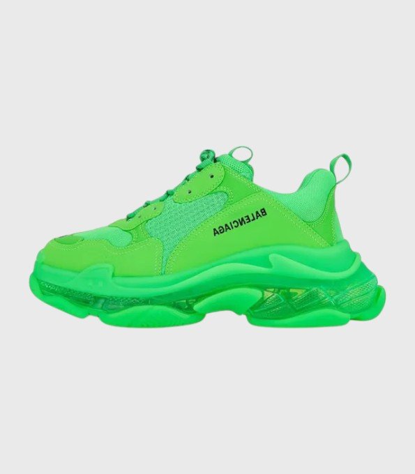 'Clear Sole Fluo Green'