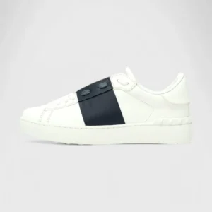 'White & Navy Open'