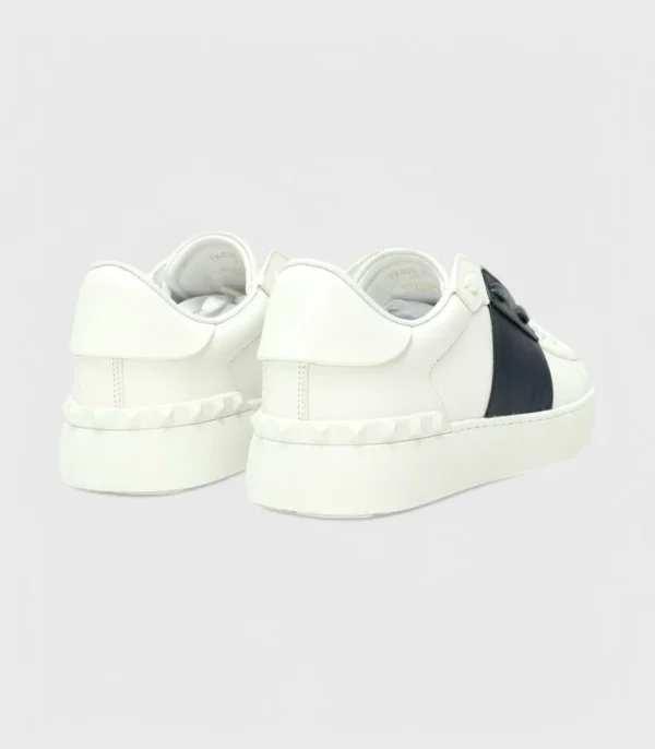'White & Navy Open'